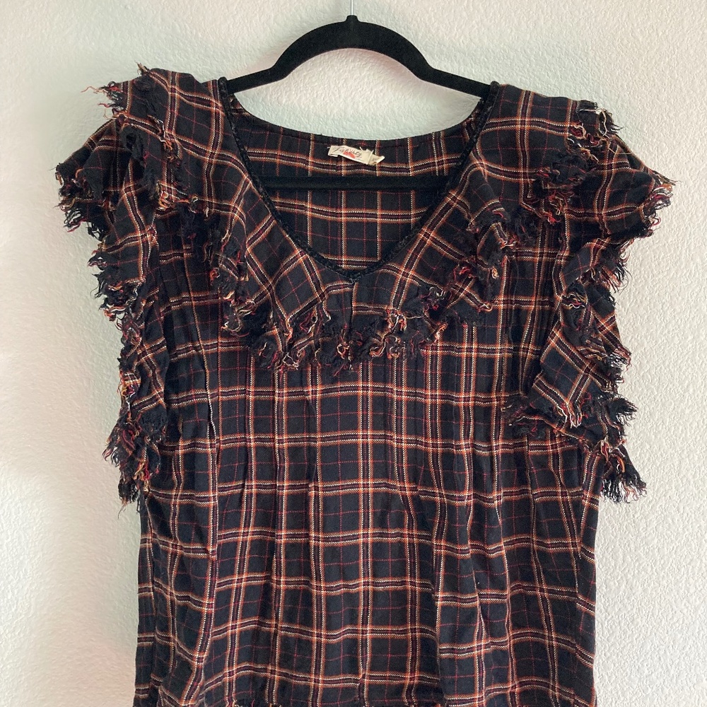 Faherty plaid woman's shirt - Picture 1 of 6